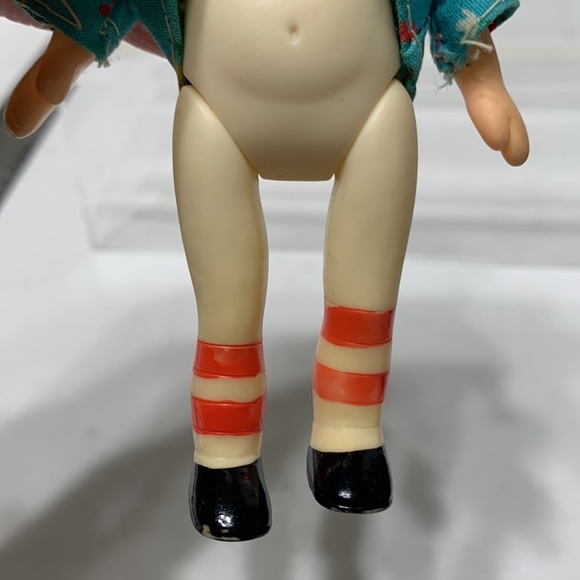 Vintage Raggedy Ann soft rubber doll 5 inch - Picture 9 of 16